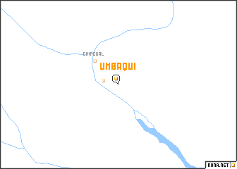 map of Umbaquí