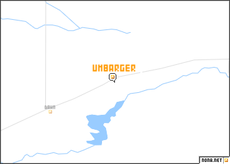 map of Umbarger