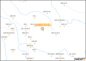 map of Umbarkoi