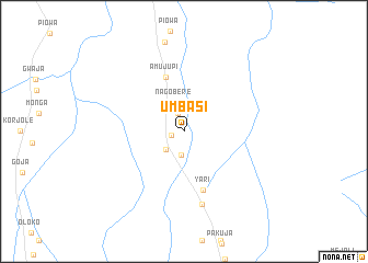 map of Umbasi