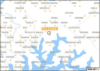 map of Umbassá