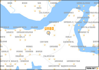 map of Umbã