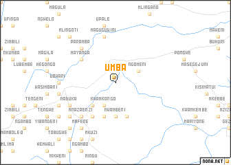 map of Umba
