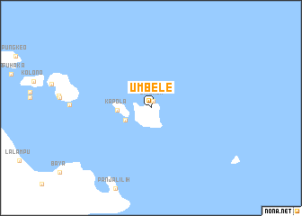 map of Umbele