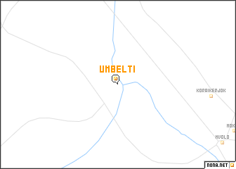 map of Umbelti