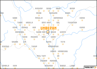 map of Umberam