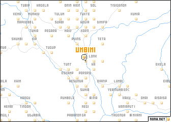 map of Umbimi