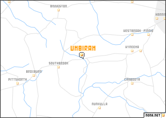 map of Umbiram