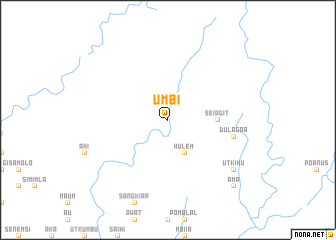 map of Umbi