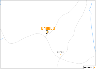 map of Umbolo