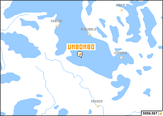 map of Umbombo
