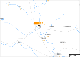 map of Umbraj