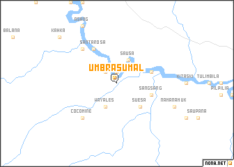 map of Umbra Sumal