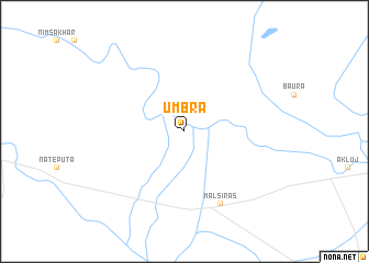 map of Umbra