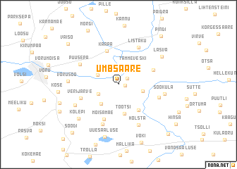 map of Umbsaare