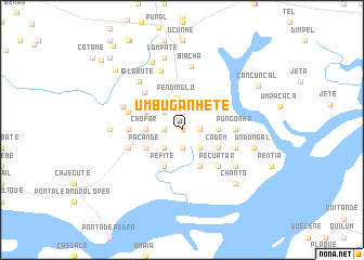 map of Umbuganhete