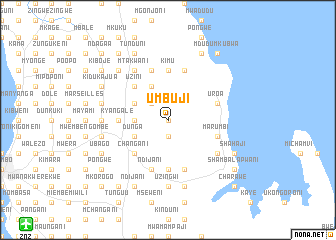 map of Umbuji