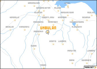 map of Umbulan