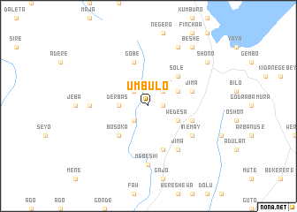 map of Umbulo