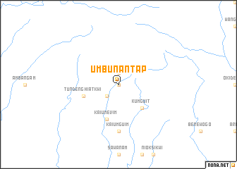 map of Umbunantap