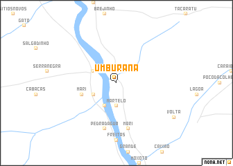 map of Umburana