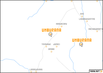 map of Umburana