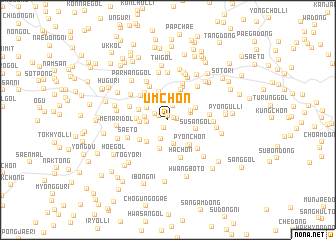 map of Ŭm-ch\