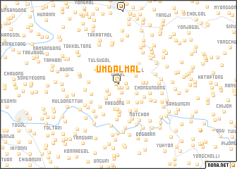 map of Ŭmdal-mal