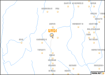 map of Umdi