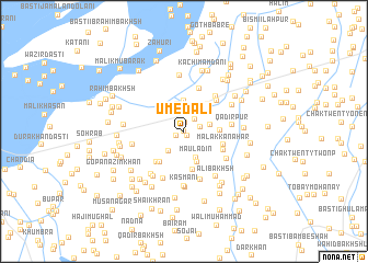 map of Umed Ali