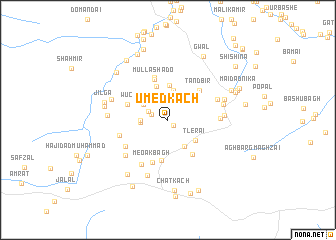 map of Umed Kach