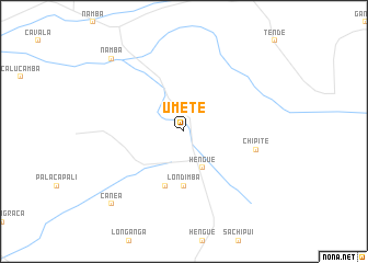 map of Umete