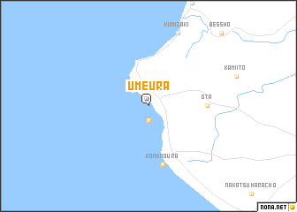 map of Umeura