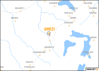 map of Umezi