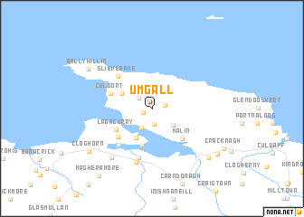 map of Umgall