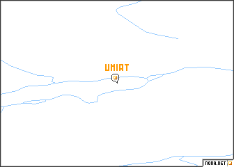 map of Umiat