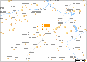 map of Umi-dong