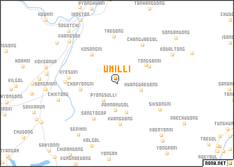 map of Umil-li