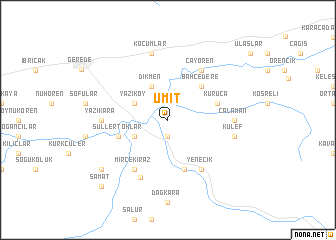 map of Ümit