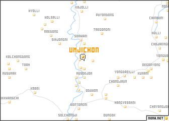 map of Ŭmjich\