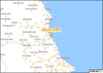 map of Ŭmji-ch\