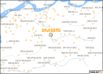 map of Ŭmji-dong