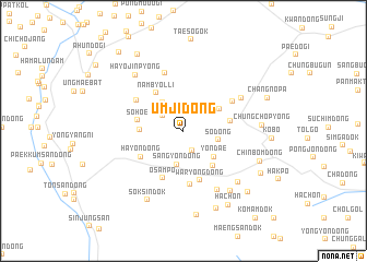 map of Ŭmji-dong