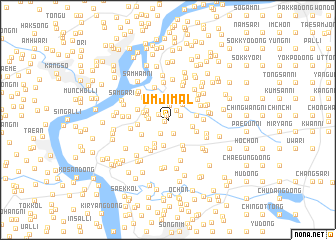 map of Ŭmjimal