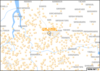 map of Ŭmjimal