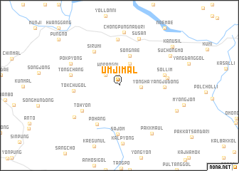 map of Ŭmji-mal