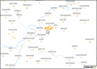 map of Ŭmji