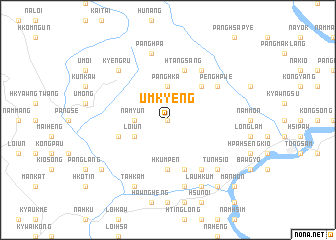 map of Umkyeng