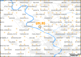 map of Umlag