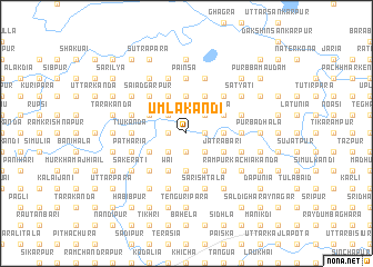 map of Umlākāndi